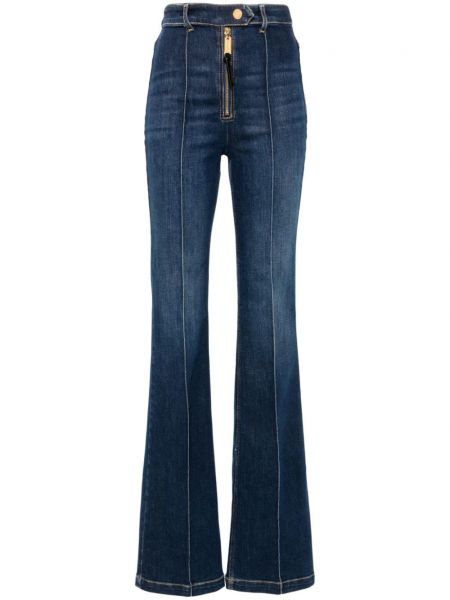 Flared jeans Elisabetta Franchi blå