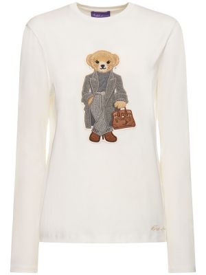 Bavlněná košile s výšivkou s dlouhými rukávy Ralph Lauren Collection