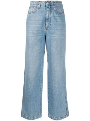 Jeans a vita alta Nanushka blu