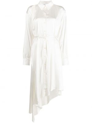 Asymetryczna sukienka Acne Studios - Biały