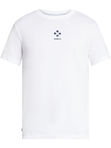T-shirt aus baumwoll Lacoste weiß