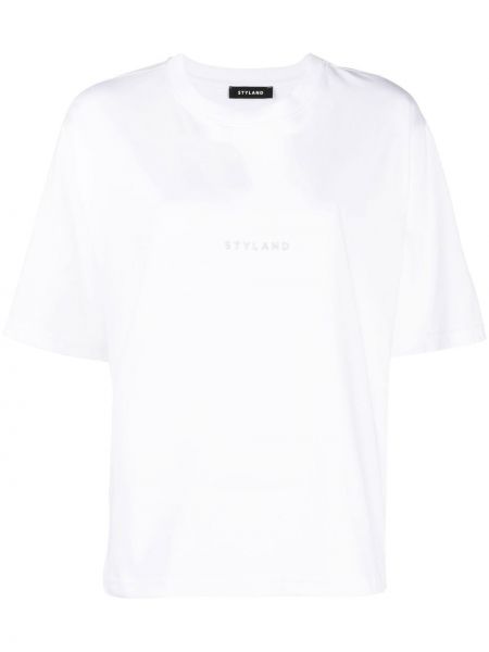 T-shirt Styland vit