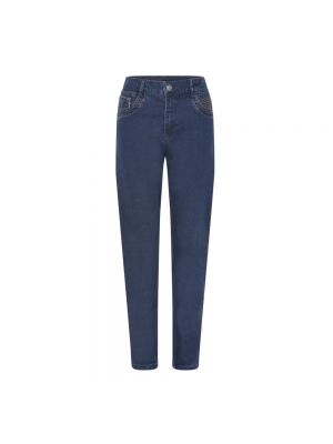 Skinny jeans mit reißverschluss C.ro blau