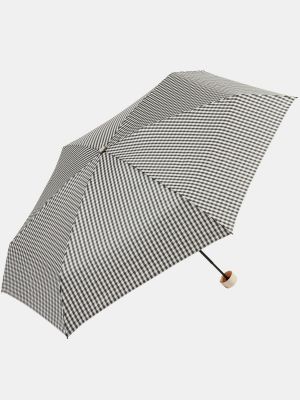 Paraguas con estampado Ezpeleta negro
