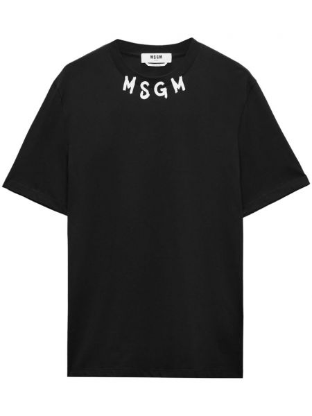 T-shirt Msgm sort