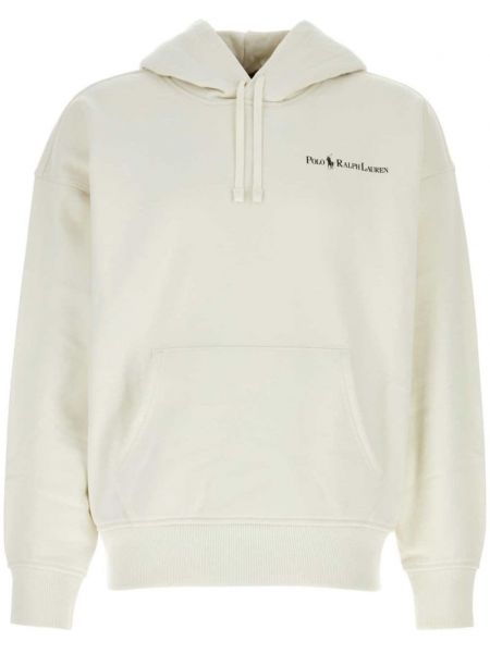 Baskılı pamuklu hoodie Polo Ralph Lauren