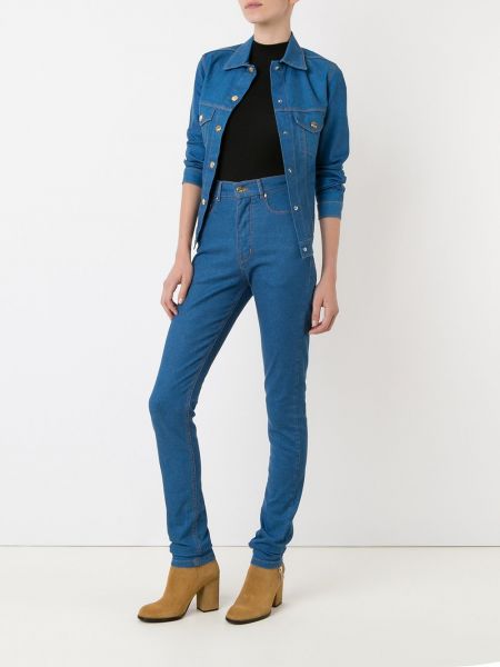 High waist skinny jeans Amapô blau