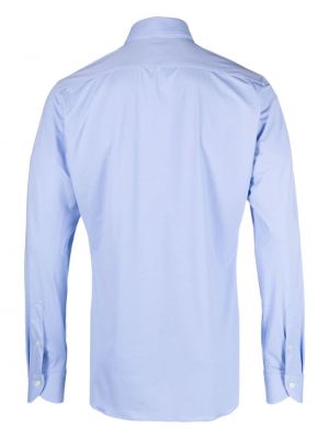 Péřová košile Xacus modrá