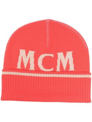Mütze mit print Mcm rot