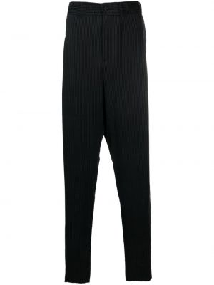 Pantaloni de catifea cord Giorgio Armani negru