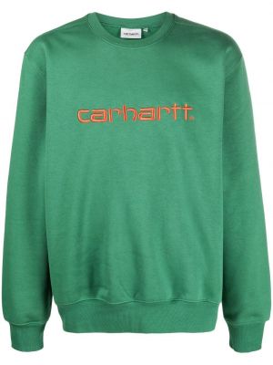 Brodert sweatshirt Carhartt Wip grønn