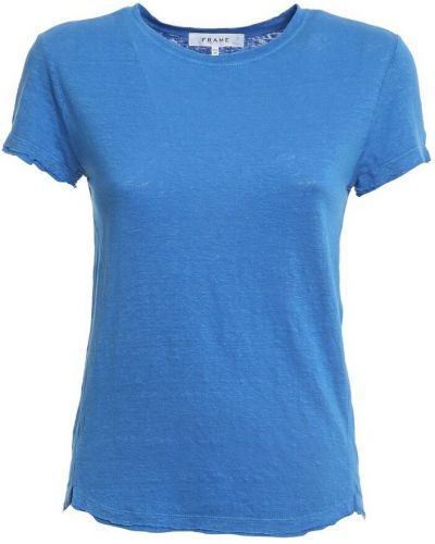 T-shirt Frame, niebieski