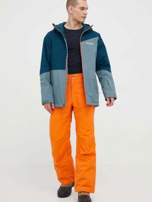 Spodnie Columbia pomarańczowe