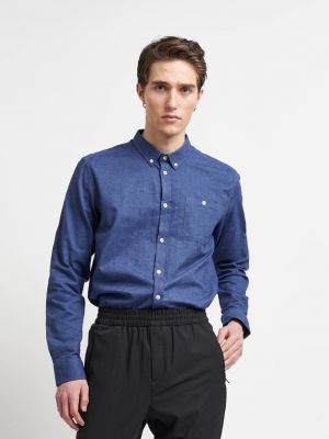 Marškiniai Bruuns Bazaar mėlyna