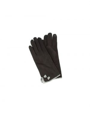 Кожаные замшевые перчатки Eastern Counties Leather черные