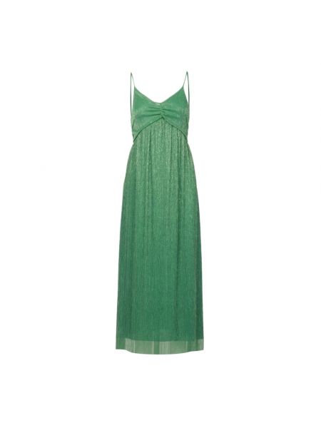 Sukienka długa elegancka Kaos zielona