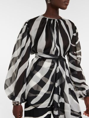 Bluză cu imagine cu model zebră Dolce&gabbana