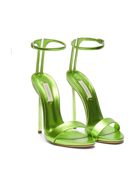 Sandały Casadei zielone