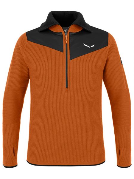 Пуловер Salewa оранжевый