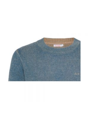 Sweter Sun68 niebieski