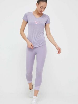 Фиолетовая футболка Mizuno