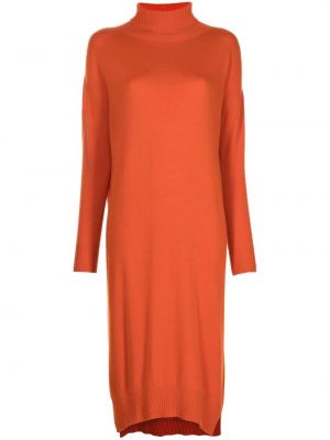 Strikket dress 8pm oransje