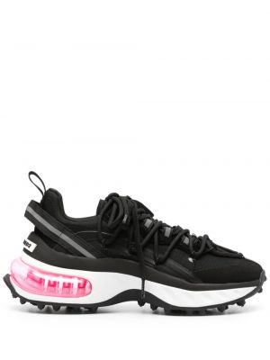 Chunky fényvisszaverő sneakers Dsquared2 fekete