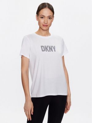 Αθλητική μπλούζα Dkny Sport λευκό