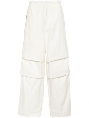 Relaxed панталон Jil Sander бяло