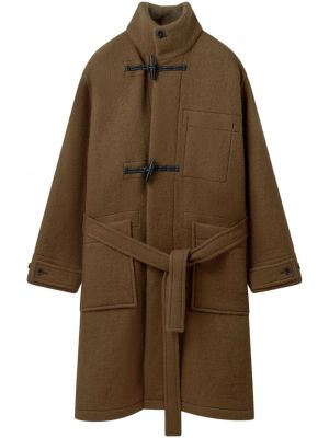 Płaszcz wełniany Lemaire brązowy