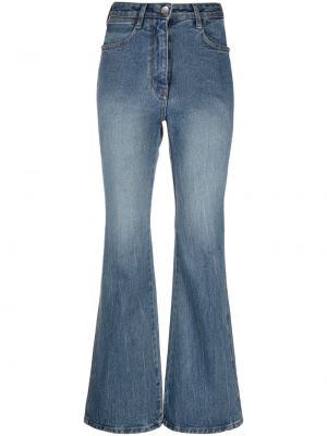 Bootcut jeans ausgestellt Low Classic blau