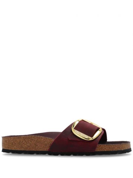 Læder sandaler Birkenstock rød