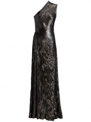 Robe de soirée en mousseline Ralph Lauren Collection noir