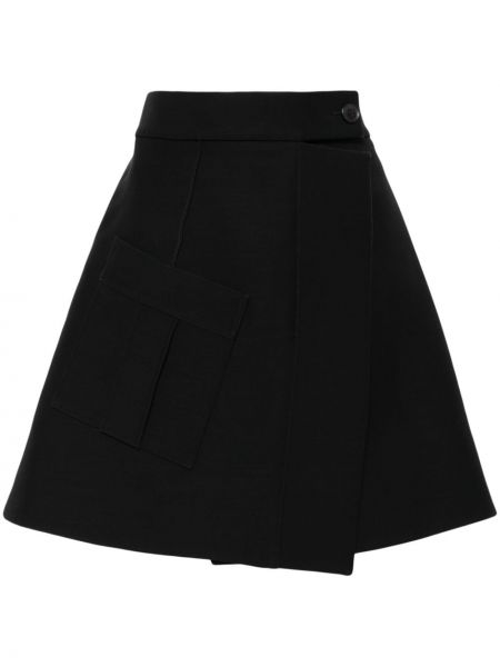 Mini spódniczka Louis Vuitton Pre-owned czarna