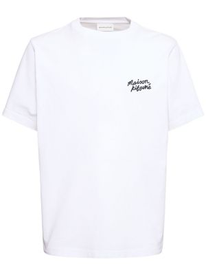 Camiseta de algodón Maison Kitsuné