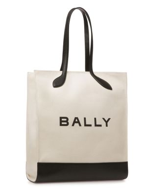 Bavlněná shopper kabelka Bally
