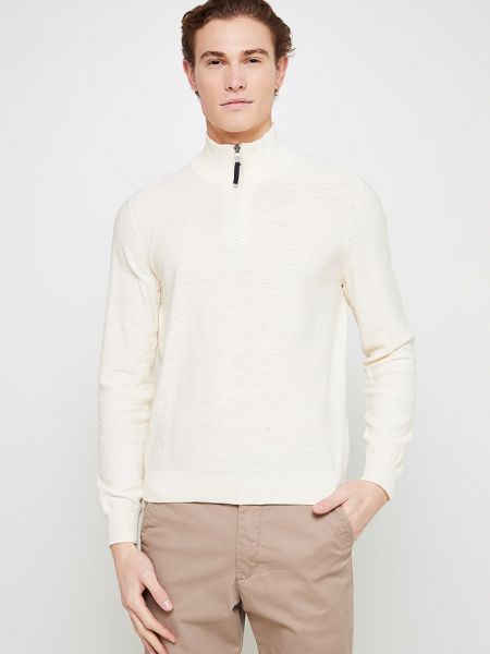 Biały sweter Lerros