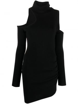 Φόρεμα από μαλλί merino Gauge81 μαύρο
