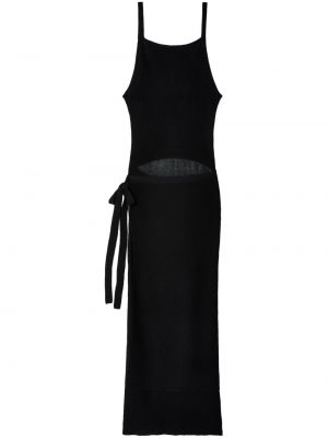 Вечерна рокля без ръкави Eckhaus Latta черно