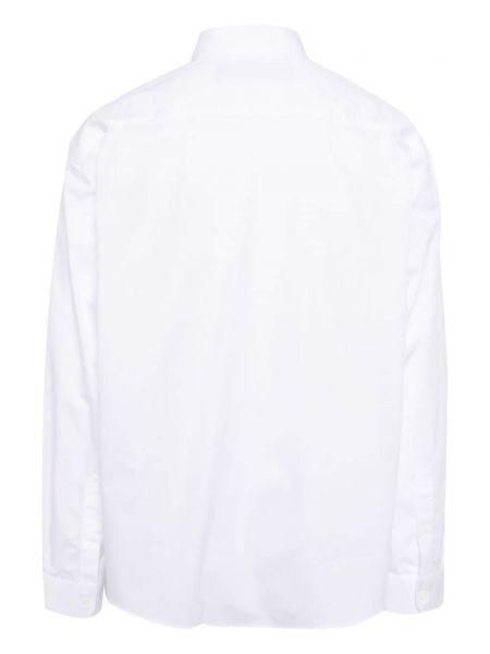 Raštuota medvilninė marškiniai Jacquemus balta