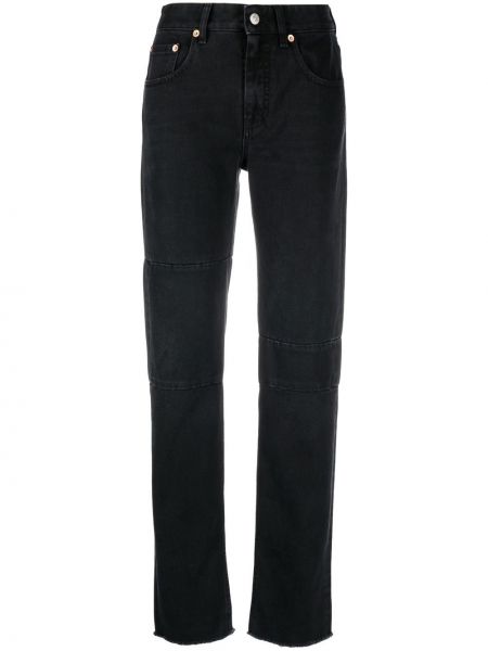 Straight jeans Mm6 Maison Margiela svart