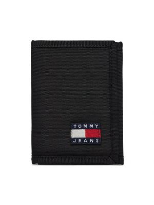 Černá peněženka z nylonu Tommy Jeans