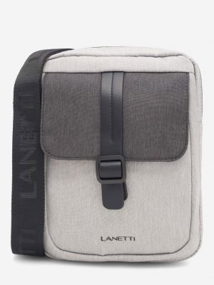 Чанта Lanetti сиво
