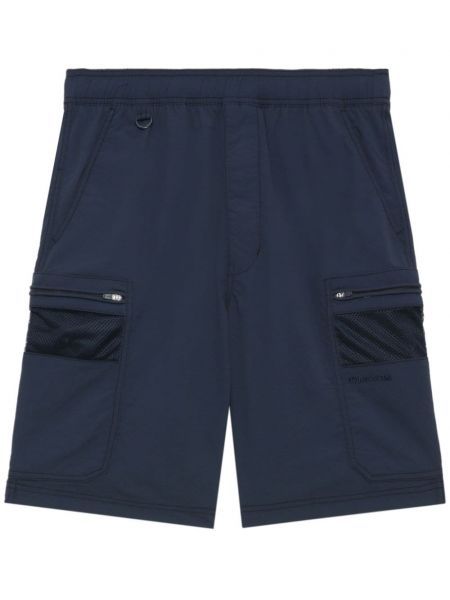 Shorts brodeés Chocoolate bleu