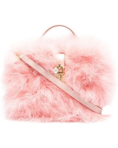 Чанта за ръка Dolce & Gabbana розово