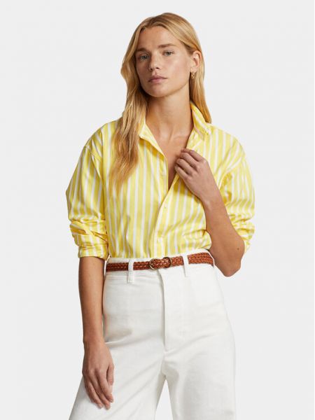 Рубашка стандартного кроя Polo Ralph Lauren желтый