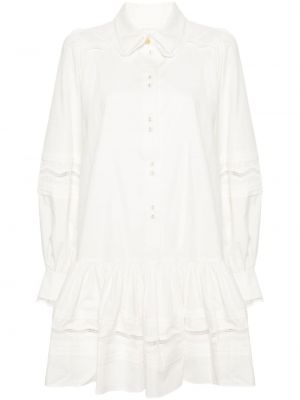 Φόρεμα σε στυλ πουκάμισο Aje λευκό