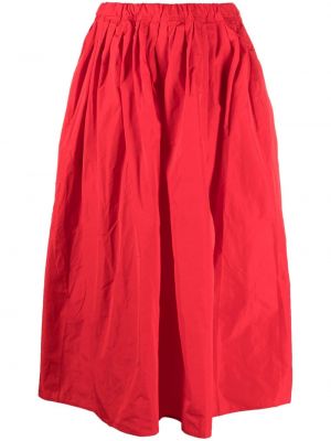 Plisovaná midi sukňa Sofie D'hoore červená