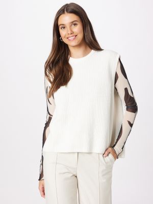 Пуловер Minimum бяло