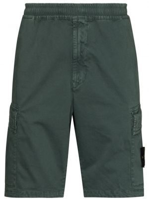 Pantalones cortos cargo Stone Island verde